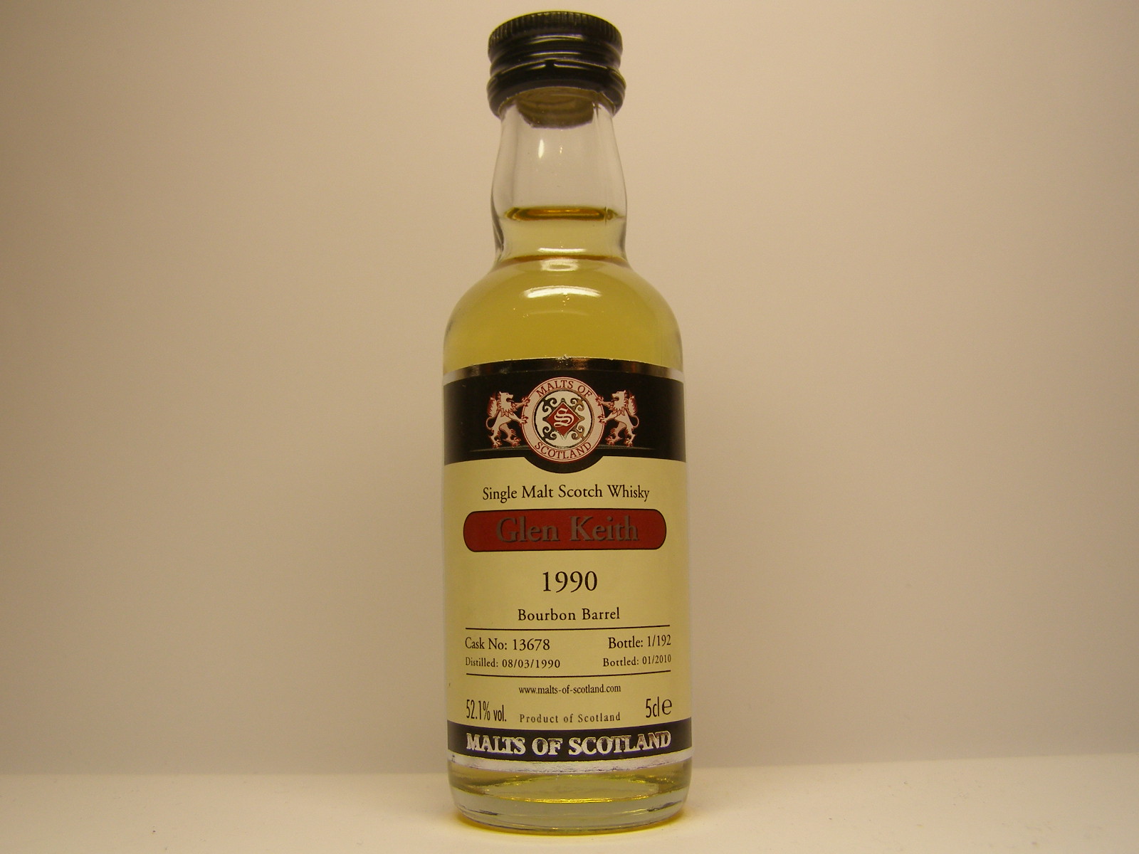 SMSW 1990-2010 "Malts of Scotland" 5cle 52,1%vol. 